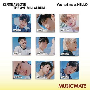 제로베이스원 (ZEROBASEONE) / 미니 3집 You had me at HELLO (DIGIPACK ve 미개봉), 김태래