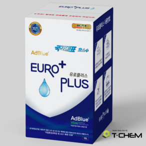 [매일출발] 티켐유로플러스 요소수 10L 국산차 수입차 디젤 경유 차량용 AdBlue, 1개
