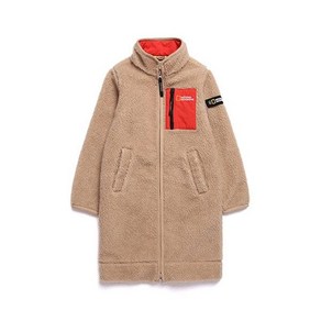 [정품]내셔널지오그래픽키즈 집업 코우너스 FLEECE 롱기장 뽀글이 BEIGE N193KFT950