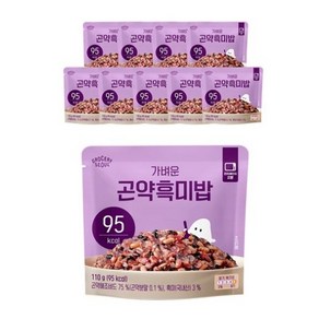 그로서리서울 가벼운 곤약흑미밥, 110g, 10개