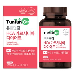 튼튼닷컴 HCA 가르시니아 다이어트 [6개월분], 1개, 360정