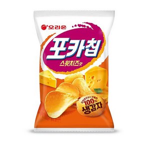 오리온 포카칩 스윗치즈맛 사은품, 10개, 60g