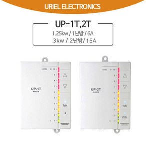 [온도조절기] 전기판넬용 우리엘 UP-1T 2T, UP-2T