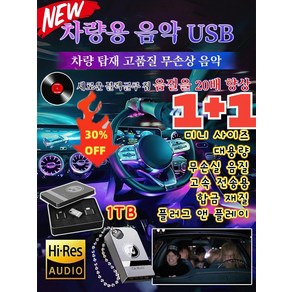 [차량용 음악 USB]고품질 인기곡 USB 탑재 무손상 외장하드 자동차 전용 노래칩 8GB/32GB /64GB, USB 세트*2, 32G(3000곡), 1개