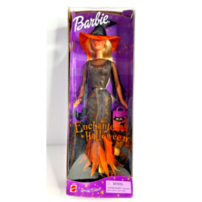 Mattel Babie Witch Doll #29818 Enchanted Halloween 2000 새상품! 무료 배송!, Mattel Babie Witch Doll #2981, 1개