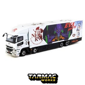 타막웍스 1/64 미쓰비시 후소 슈퍼 그레이트 Geat EVA Racing - TRUCK64, 1개