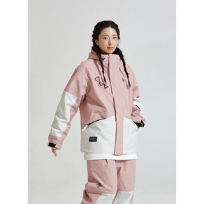 MR 25 JACKET 04 CORAL 모이라 보드복 자켓 상의 커플 공용 여성 남성 스노우보드복