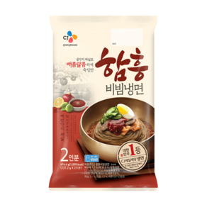 CJ제일제당 함흥 비빔냉면 2인분 474.4.g, 474.4g, 1개