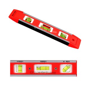 자석수평기 수평측정기, 1개