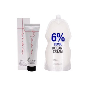 쉐모아 뉴 클래식 헤어칼라 염색약 200g 5개당 산화제 1000ml, 1개, 6G 어두운황금빛금발