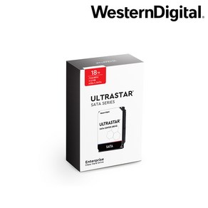 WD Ultasta DC HC550 패키지 HDD 18TB 7 200RPM 512MB