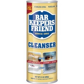 [미국직배송]바키퍼스 프렌드 클렌저 다목적세제 대용량 595g Bar Keepers Friend Multipurpose Cleanser & Polish