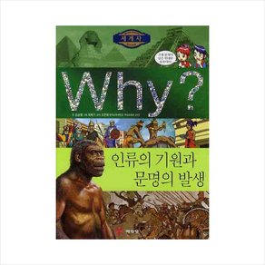 예림당 Why? 세계사 인류의 기원과 문명의 발생, Why? 초등역사학습만화-세계사 시리즈