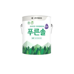 [제비스코](3.7L )푸른솔 내부용 친환경 페인트 조색 다양한 색상 컬러, 갈색6, 1개, 3.7L