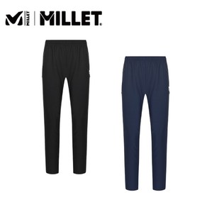 밀레 MILLET 남성 남자 가을 [패스트 하이킹] 트레이닝 스타일로 허리 고무줄 나일론 스판 스트레치 츄리닝 바지 팬츠