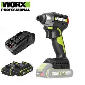 웍스 웍스 20V 충전임팩드라이버 WORX WU292DS 2.0Ah배터리 풀세트, 1개