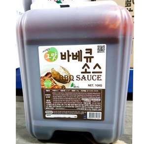 이슬나라 그맛 바베큐소스 10Kg 말통바베큐소스 비비큐소스, 1개