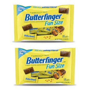 2개세트 네슬레 버터핑거 초콜릿 대용량 butterfinger fun size 561g + 561g