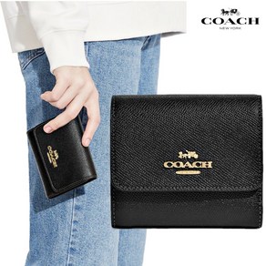 코치 New 스몰 트라이폴드 3면 반지갑 CF427 Small Tifold Wallet