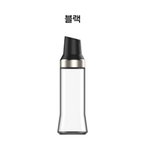 [데이앤리엘] 304 자동 개폐 오일병/소스병, 블랙, 1개, 500ml