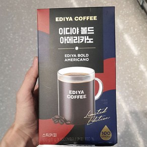 이디야 볼드 아메리카노, 1개, 100개입, 1g