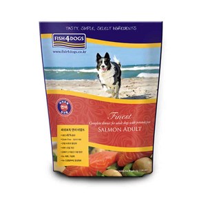 Fish4Dogs 피쉬포독 연어 어덜트 6.3kg 눈물사료, 1개