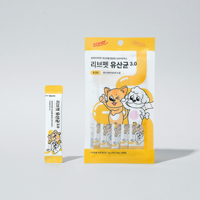 리브펫 강아지 유산균 고양이 체험용 5일 5포(10g), 1개