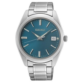 세이코 SEIKO 시계 쿼츠 해외 모델 터키석 블루 SUR525P1 남성 []