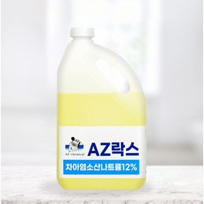 AZ 대용량 락스, 4L, 1개