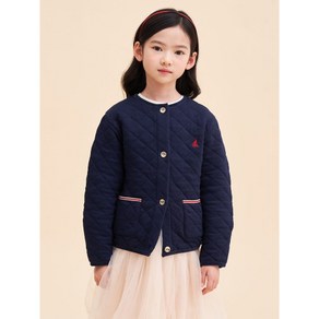 빈폴 BEANPOLE KIDS 저지 퀼팅 점퍼 네이비 BI4139G01R