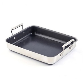 [Cookcell] 쿡셀 통3중 더블코팅 IH 사각멀티팬 32cm, 1개