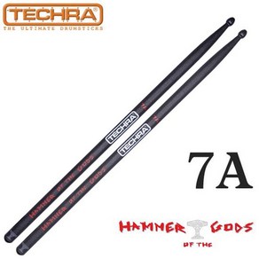 Techa Pais - is Hamme Of The Gods Sticks 7A / 테크라 카본 스틱, *, 1개