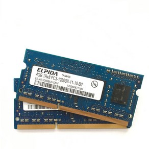 ELPIDA 노트북 메모리 모듈 SODIMM RAM 4GB 8GB 1Rx8 2RX8 PC3 PC3L 12800S DDR3 1600Mhz 4G 8G