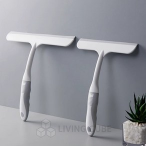 리빙큐브 핸디스퀴지 유리창닦기 소 폭 20CM 욕실/주방물기제거 바닥물기제거, 1개