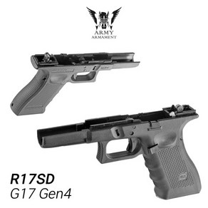 Army G17 Gen4 (R17SD) Lower Frame Set (Assembled) 하부프레임 세트