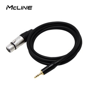 캐논 XLR to 스테레오 3.5mm 마이크 케이블 오디오선 PC 구즈넥 마이크 연결선