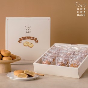 [화과방] 우유앙빵 선물세트 (35g x 15개입) + 쇼핑백, 1세트, 525g