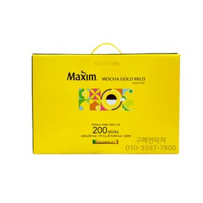 맥심 모카골드 마일드 커피믹스 12Gx200입, 1개