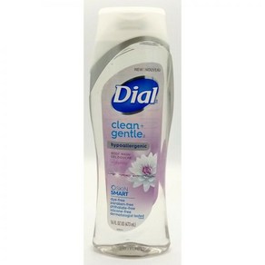 Dial Clean + Gentle Skin Smat Fomula Body Wash 16 fl. oz. 'Watelily' 810123, 1개