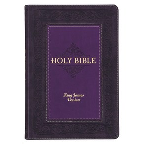 (영문도서) KJV Study Bible Lage Pint King James Vesion Holy Bible Thumb Tabs Ribbons Faux Leathe... Leathe, Chistian At Publishes, English, 9781639522217