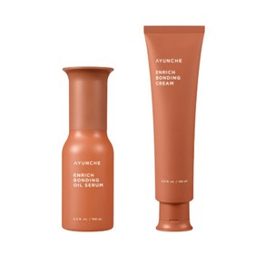 아윤채 인리치 본딩 헤어 스타일링 세트 크림 150ml + 오일 세럼 100ml