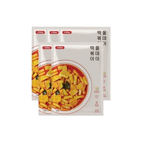 [이집잘해] 올데이 떡볶이 밀떡 수제어묵 매콤달콤, 500g, 5개