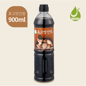 비비푸드 표고맛간장소스 900ml, 1개