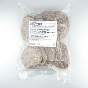 선진FS 육즙가득 소고기패티 1.25kg(125g x 10개입) 비프스테이크, 1.25kg, 1개