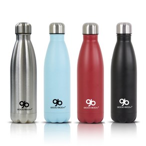 굿바디 스텐 진공 보온병 보냉 500ml 캠핑 스포츠물병, 메탈, 1개