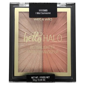 wet n wild MegaGlo Hello Halo Blushlighte I Met Someone 0.35 oz (10 g), 1개