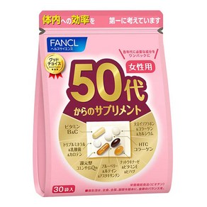 판클 50대 서플리먼트 여성용 64g, 1개, 210정