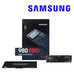 삼성전자 정품 980 Po NVMe M.2 SSD PCIe 4.0 2TB MZ-V8P2T0BW