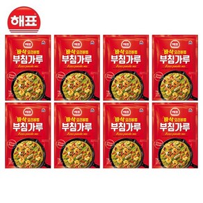 해표 부침가루, 8개, 1kg