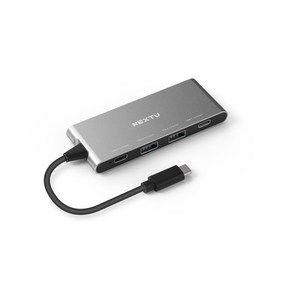 넥스트 USB-C 3.2 GEN2 10G 4포트 무전원허브 NEXT-4522U3-10G